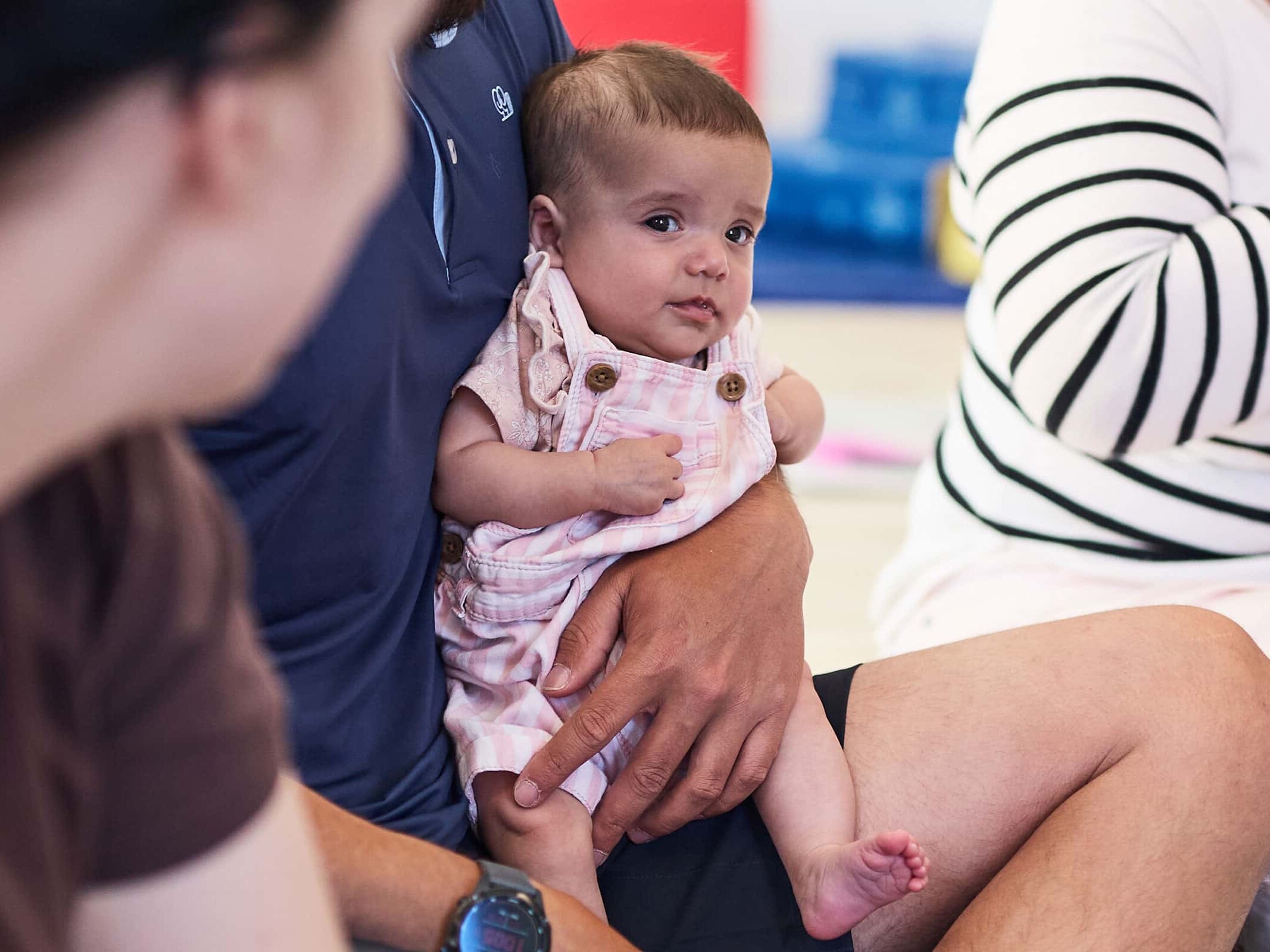 Playgroup Tasmania Baby with Father